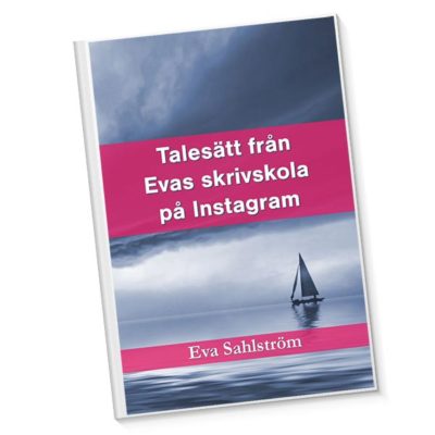 Bokomslag Talesätt från Evas skrivskola på Instagram