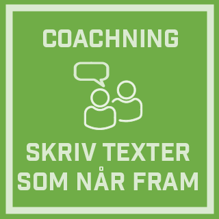 Coachning Skriv texter som når fram-logotyp